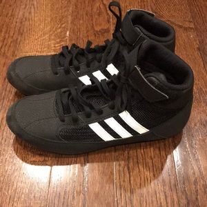 Adidas wrestling youth shoes